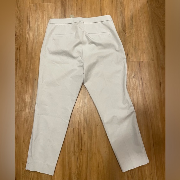 J.Crew Light grey Martie Bi-Cotton stretch pant, size 10p - Picture 4 of 10